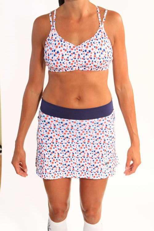 super stars skirt and running bra