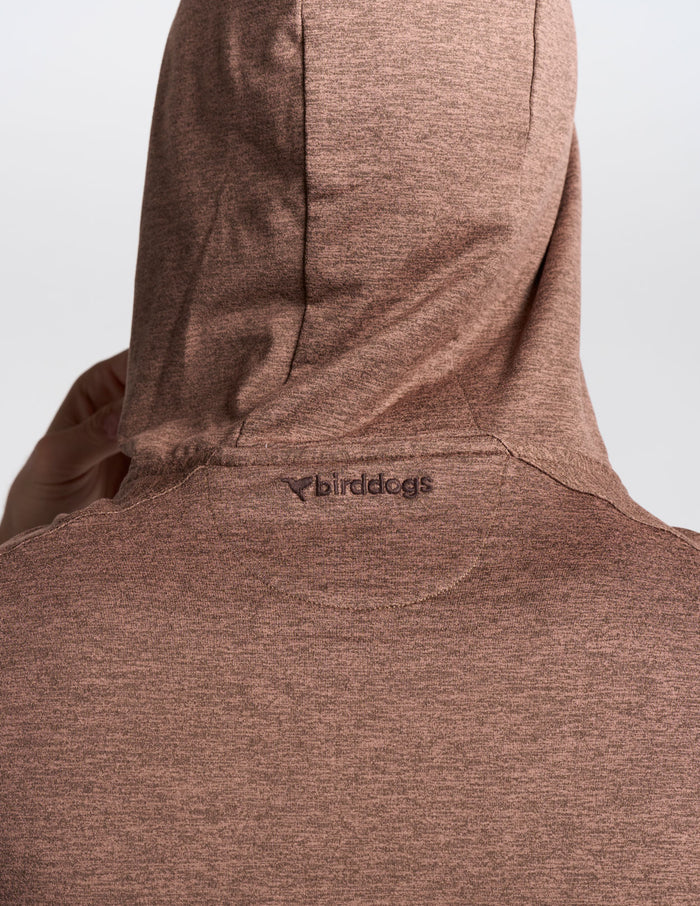 SuperSoft Hoodie - Roasted Bean Heather (The Clubhouse Coffee)