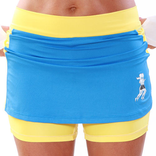Surf Gold Athletic Skirt under