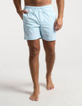Swim Shorts - Blue & White (The Gentle Gaffers)