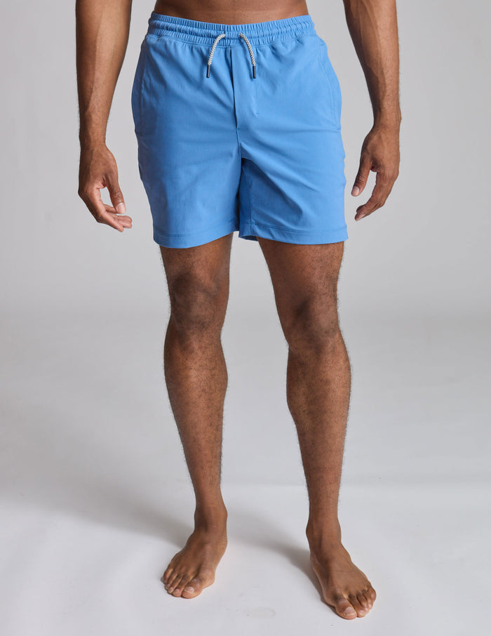Swim Shorts - La Prade's Blue (The James Earl Buoys)