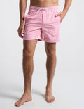 Swim Shorts - Signature Stripe Pink (The Bart Swimpsons)