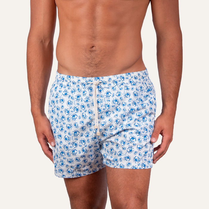 Swim Shorts Craby White -