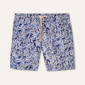 Swim Shorts Long Coral Deep