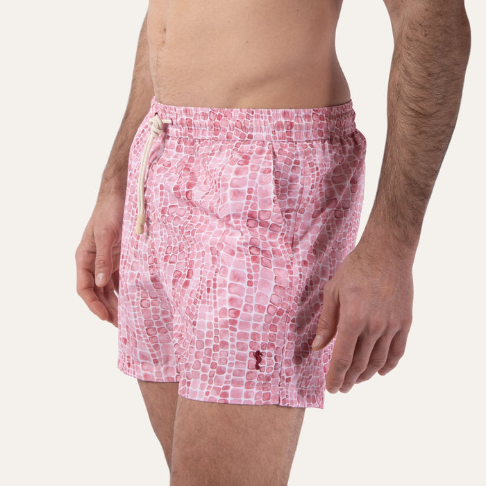 Swim Shorts Whale Skin Pink - Swimshorts_Man - K A M P O S