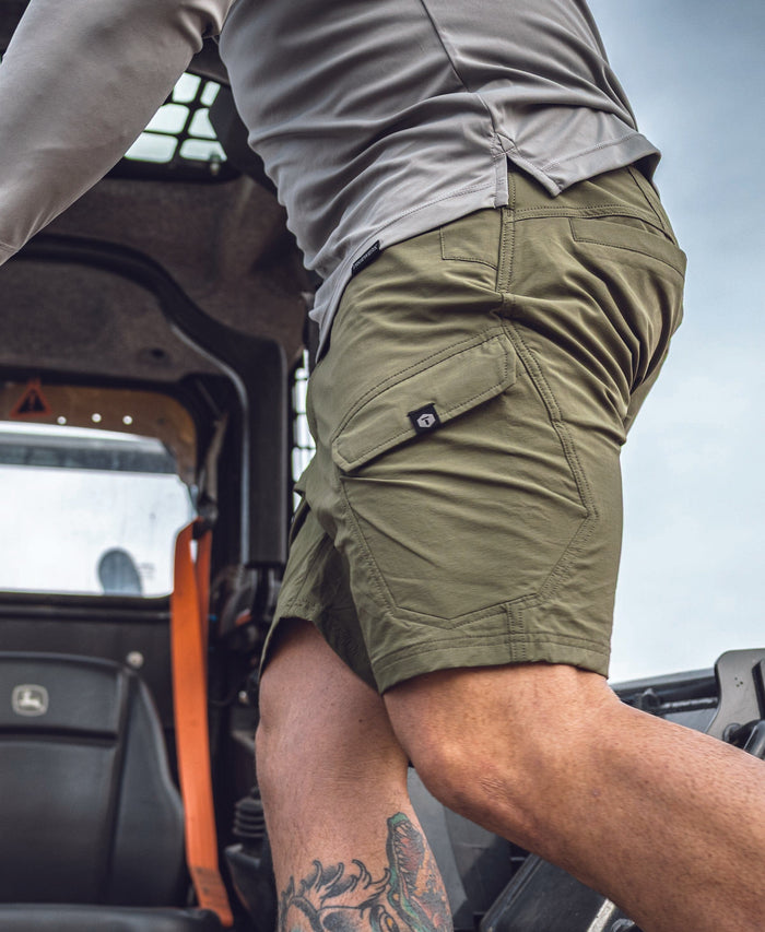 T1 WerkShort - Men's Fit Truewerk #color_olive