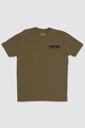 Blueprint Tee- Rifle - photo from front flat lay #color_rifle