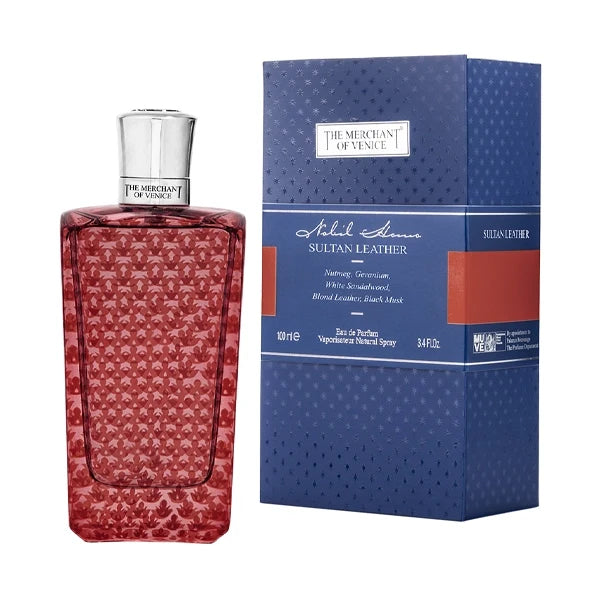 The Merchant Of Venice  Nobilhomo Sultan Leather Rosso Eau de Parfum