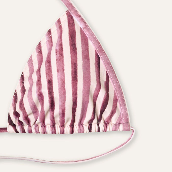 Tie - Side Bikini Sealights Burgundy - Bikini_Woman - K A M P O S