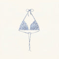 Tie - Side Top Coral Blue - Bikini_Top - K A M P O S