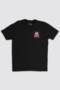 No Excuses Tee - Black- photo from front flat lay #color_black
