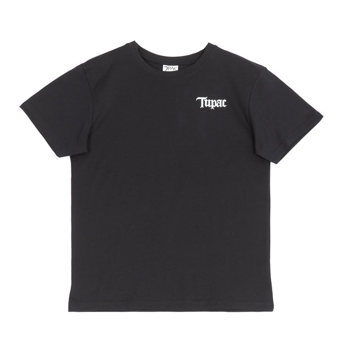 חולצת טופאק שאקור Tupac אוברסייז שחורה גברים