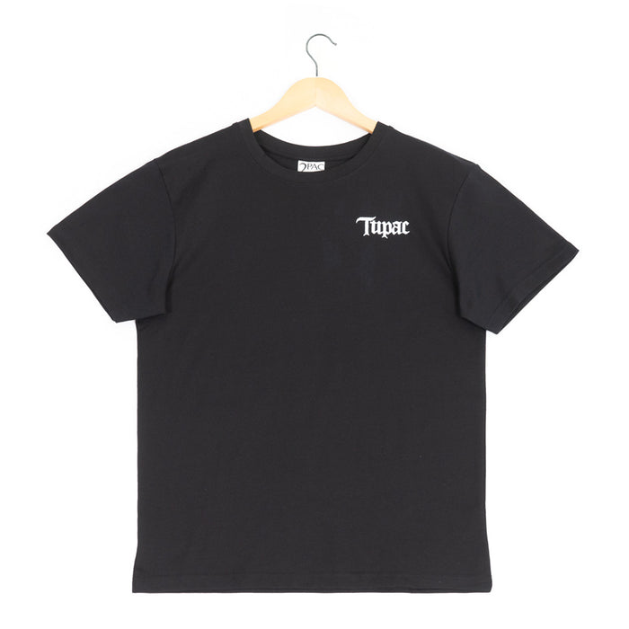 חולצת טופאק שאקור Tupac אוברסייז שחורה גברים