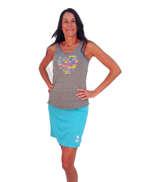ultra azure golf skirt