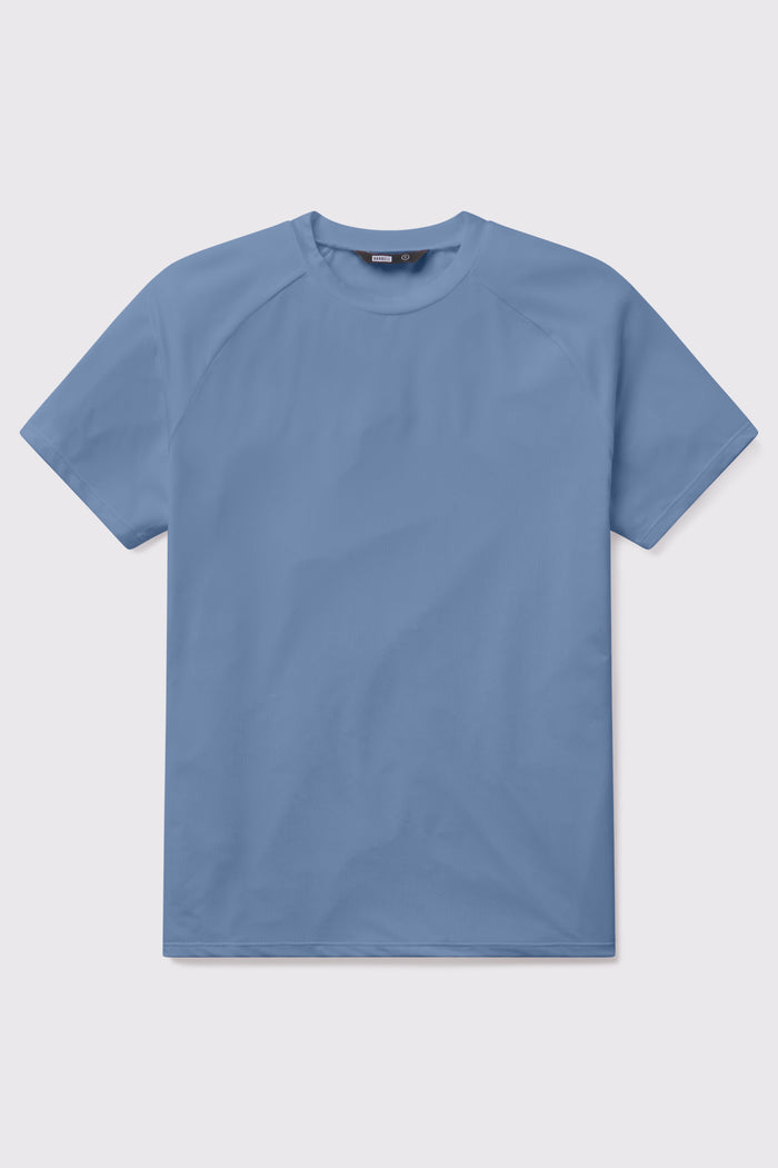 Ultralight Tech Tee - Coastal - photo from front flat lay #color_coastal