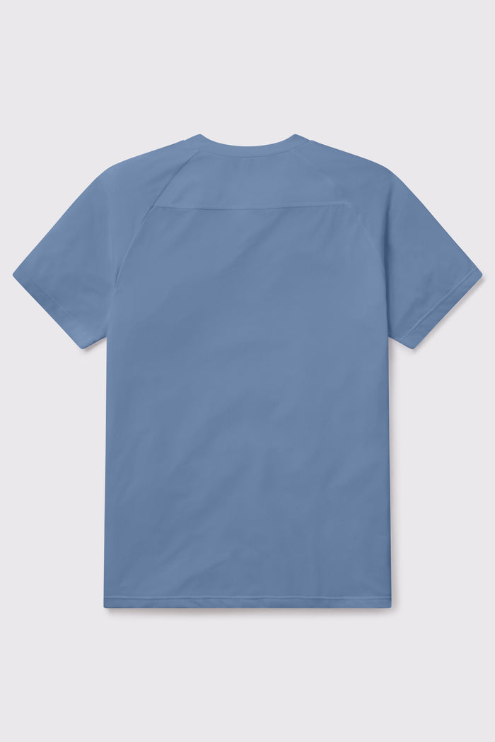 Ultralight Tech Tee - Coastal - photo from back flat lay #color_coastal