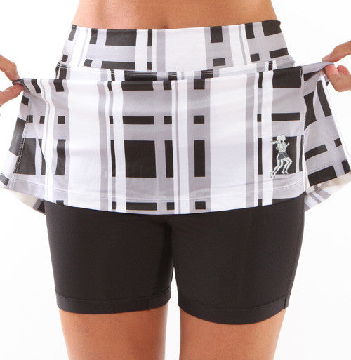 urban night golf skirt compression shorts