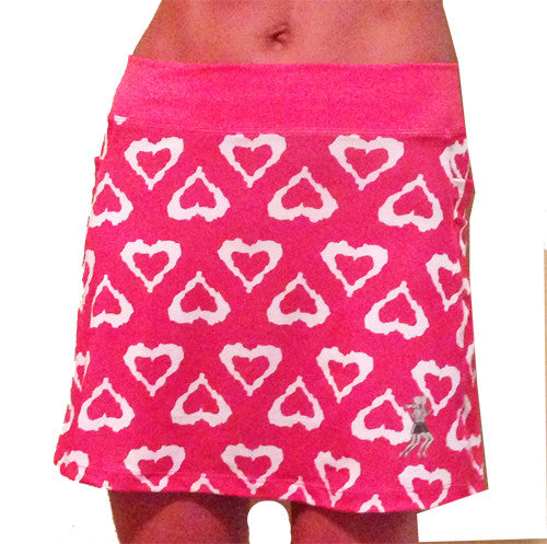 watermelon triathlon skirt