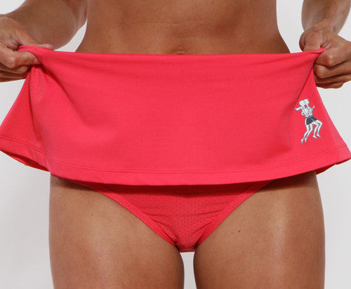 watermelon running skirt brief
