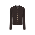Wide Ribbed Knit Cardigan