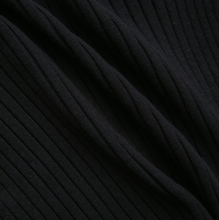 Wide Ribbed Knit Cardigan