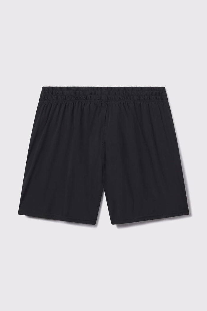 Ranger Short - Black - photo from back flat lay #color_black