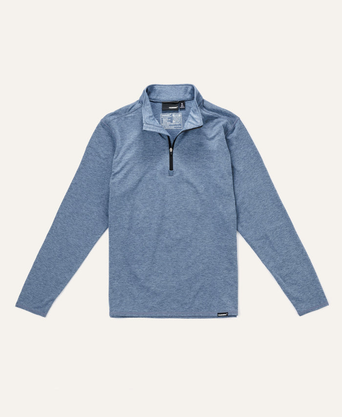 B2 Quarter Zip - Women's Fit Truewerk #color_heathered flint