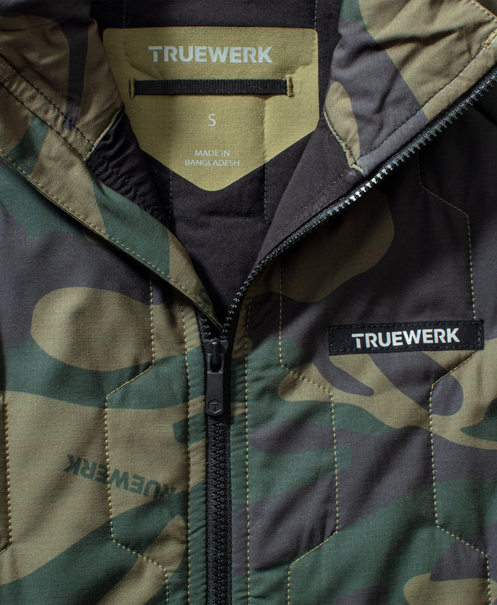 M3 Woobie Vest #color_olive camo