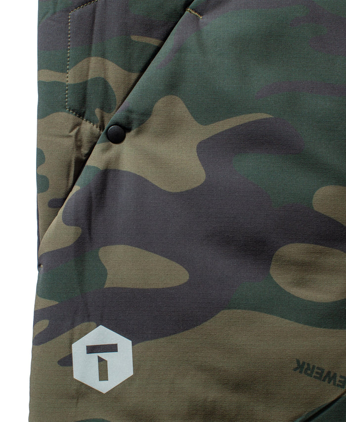 M3 Woobie Vest #color_olive camo