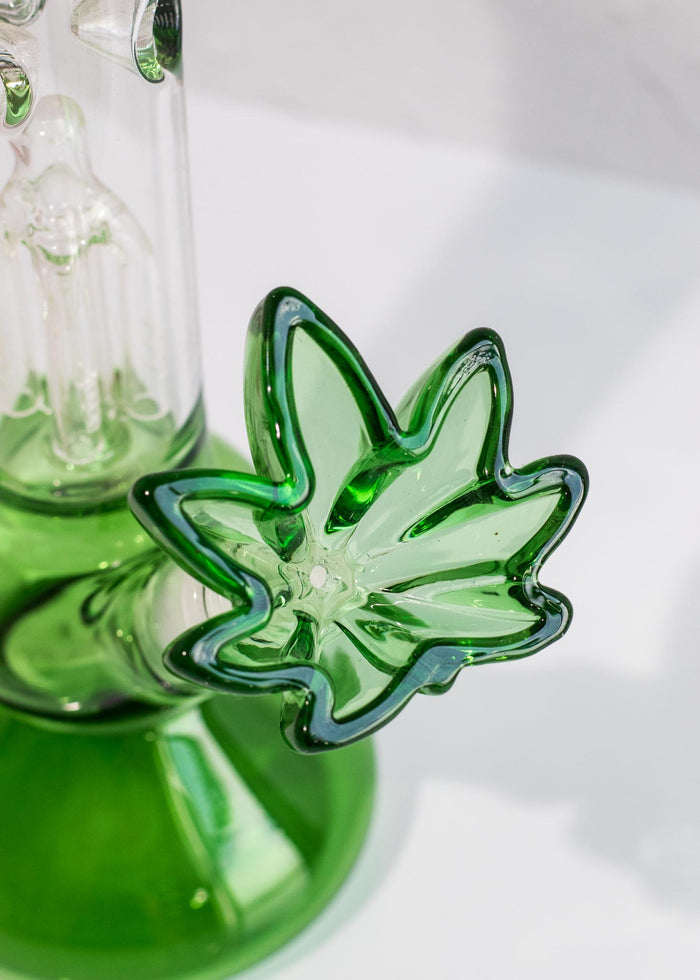 XXL POT LEAF BOWL - GREEN