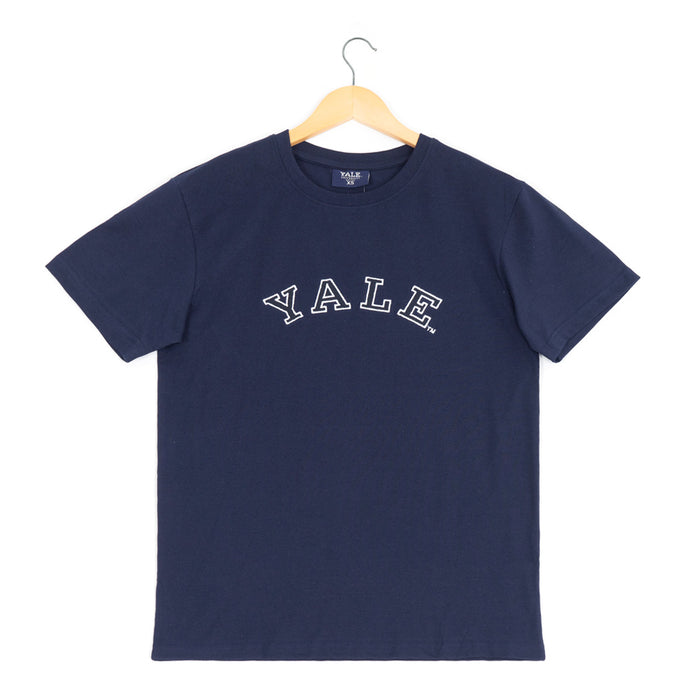 חולצה אוברסייז כחול-נייבי רקומה Yale גברים