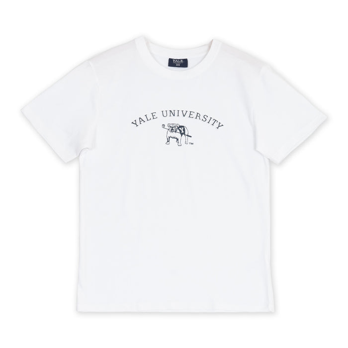 חולצה אוברסייז הדפס מובלט Yale University גברים