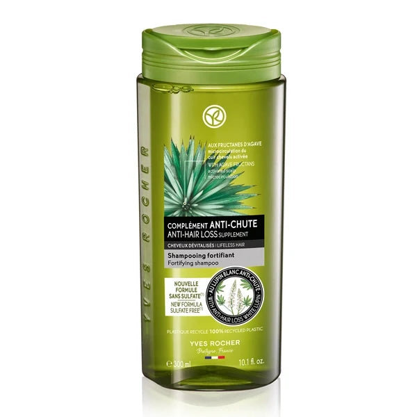 Yves Rocher Anti Hairloss Supplement Fortifying Shampoo Sulfate Free