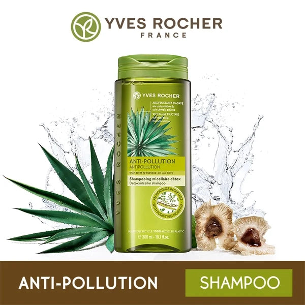 Yves Rocher Anti-Pollution Detox Miscellar Shampoo