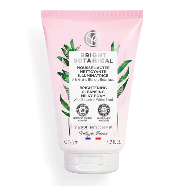 Yves Rocher Bright Botanical - Brightening Cleansing Milky Foam with Botanical White seed