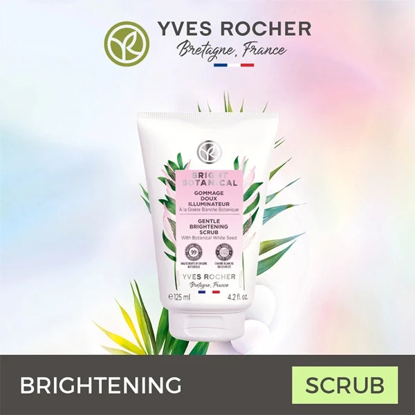Yves Rocher Bright Botanical - Gentle Illuminating Scrub with Botanical White seed