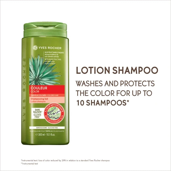 Yves Rocher Colour Lotion Shampoo Sulfate Free