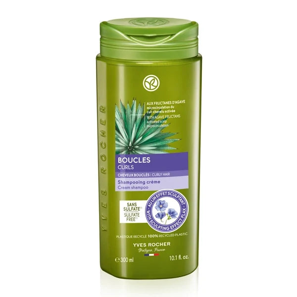 Yves Rocher Curls Cream Shampoo Sulfate Free