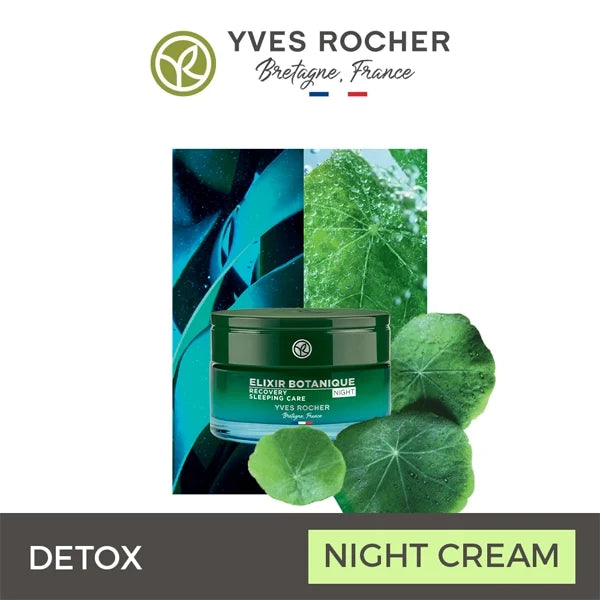 Yves Rocher Elixir Botanique - Detoxifying Recovery Care Night
