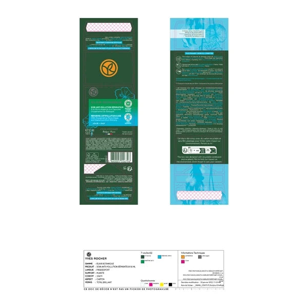 Yves Rocher Elixir Botanique -Detoxifying Smoothing Care Day