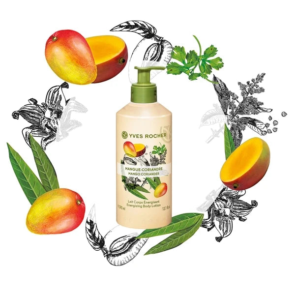Yves Rocher Energizing Body Lotion Mango Coriander