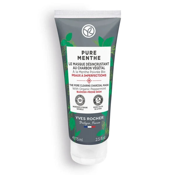 Yves Rocher Pure Menthe The Pore Clearing Charcoal Mask
