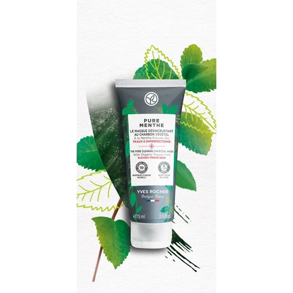 Yves Rocher Pure Menthe The Pore Clearing Charcoal Mask