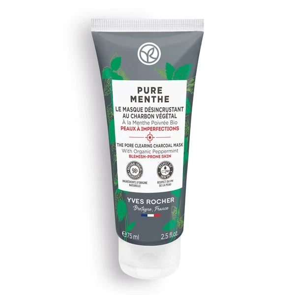 Yves Rocher Pure Menthe The Pore Clearing Charcoal Mask