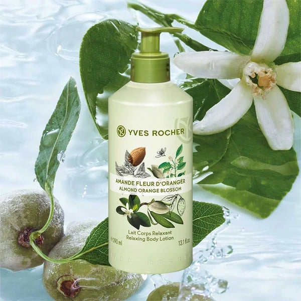 Yves Rocher Relaxing Body Lotion Almond Orange Blossom