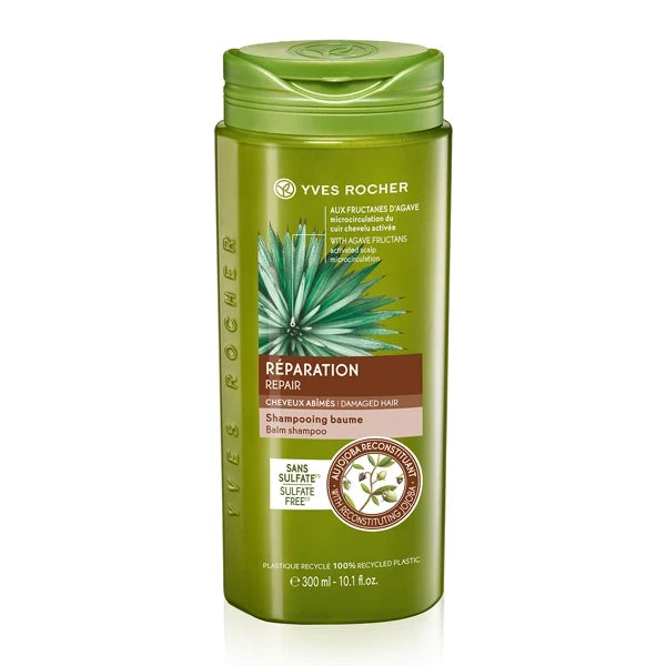 Yves Rocher Repair Balm Shampoo Sulfate Free