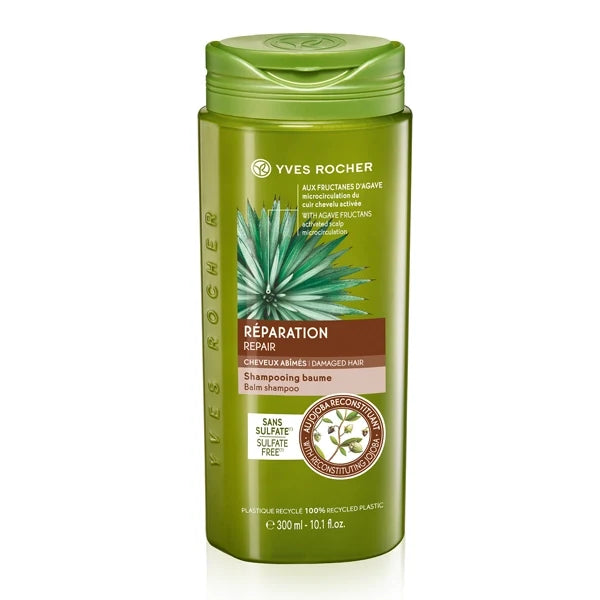 Yves Rocher Repair Balm Shampoo Sulfate Free
