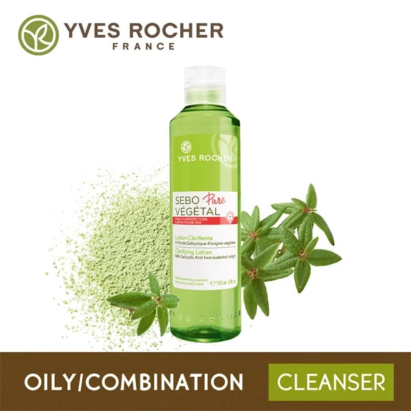 Yves Rocher Sebo Pure Vegetal Clarifying Lotion
