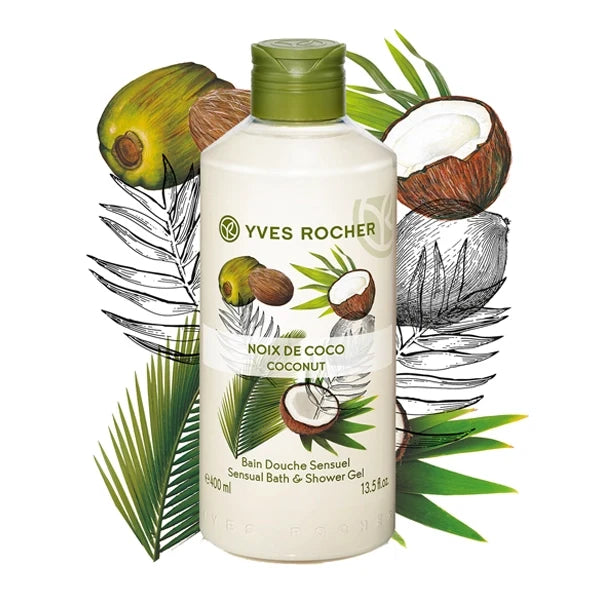 Yves Rocher Sensual Bath and Shower Gel Coconut