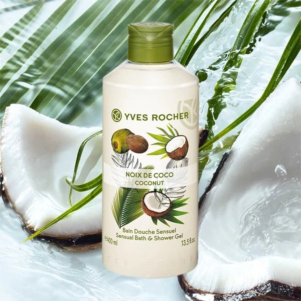 Yves Rocher Sensual Bath and Shower Gel Coconut